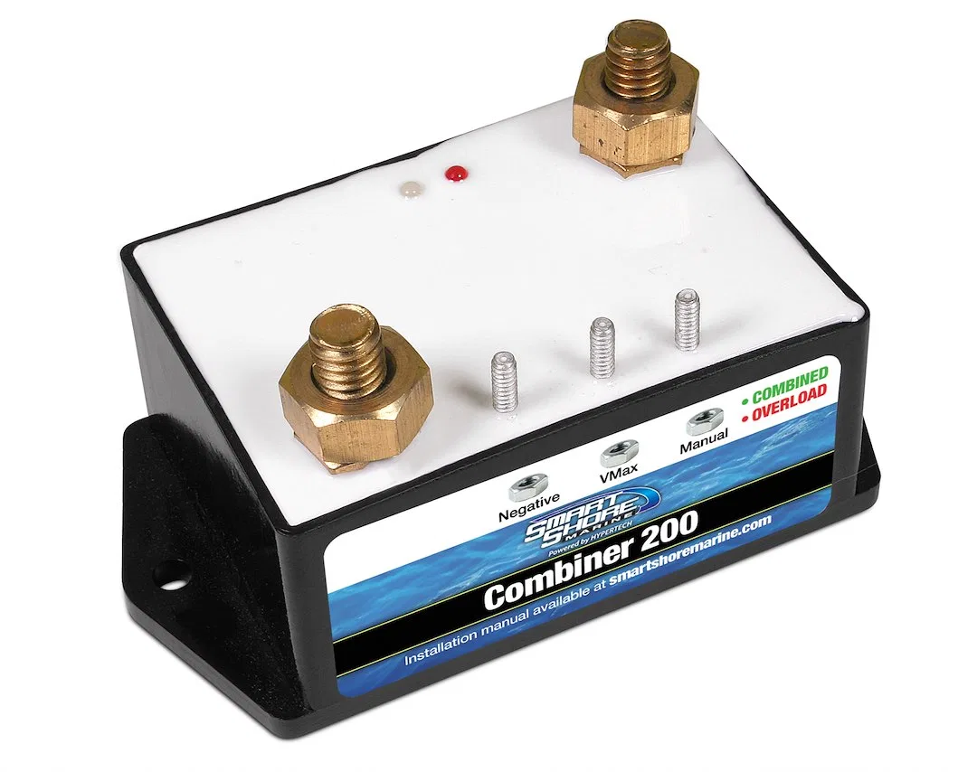49110 – HYPERTECH Battery Combiner, 2 Input Batteries 175 Amp Continuous Rating/ 400-Amp Closing Current 18 Volt For ...